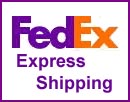 Shipping FexEx Overnight Air and delivered to your door.